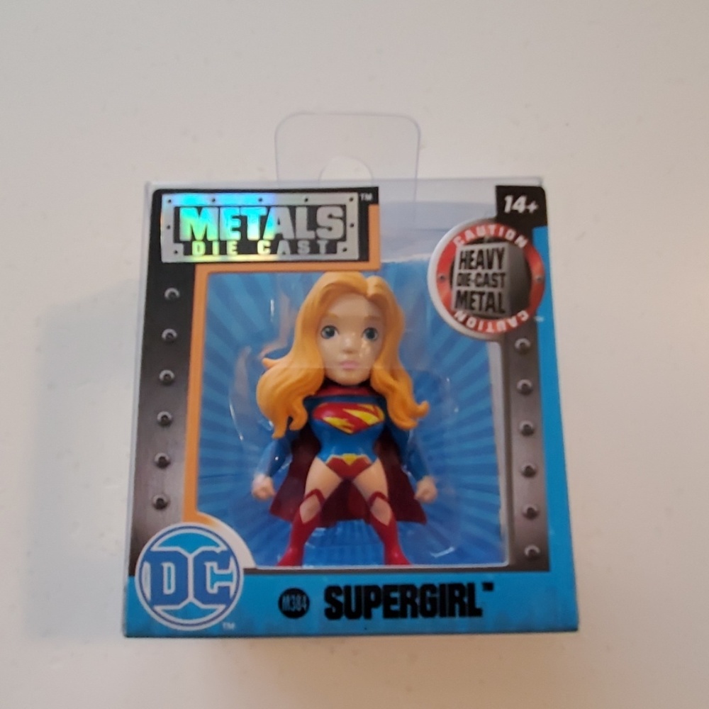 Metals Die Cast Super Girl Figure